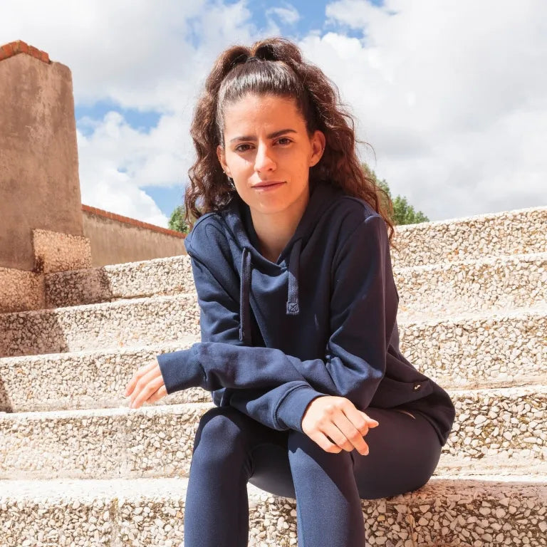 Hölgyek Joma Montana kapucnis Navy M - Comfort & Warmte