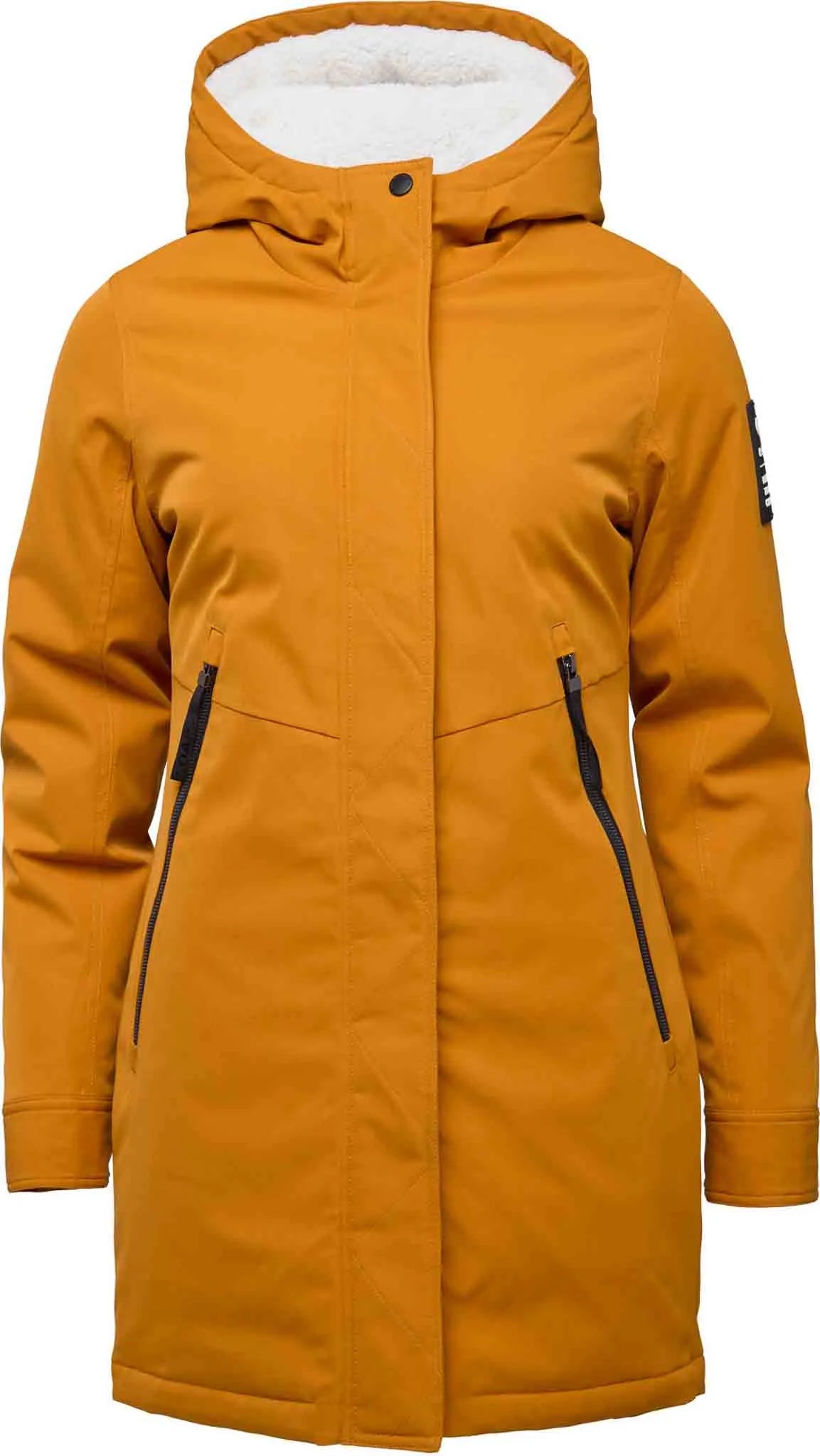 Women's coat loap nabra yellow l