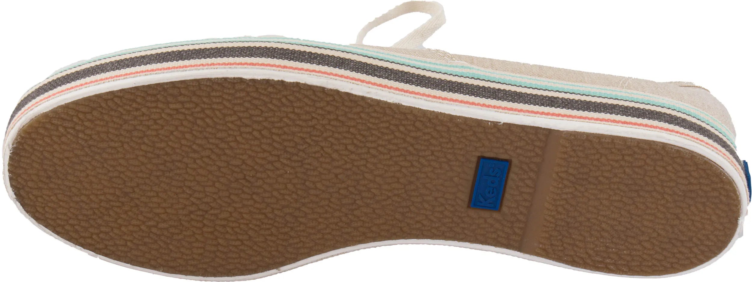 Frauenschuhe Keds WMS Triple Stripe Foxing Line Natural Gold 40.5