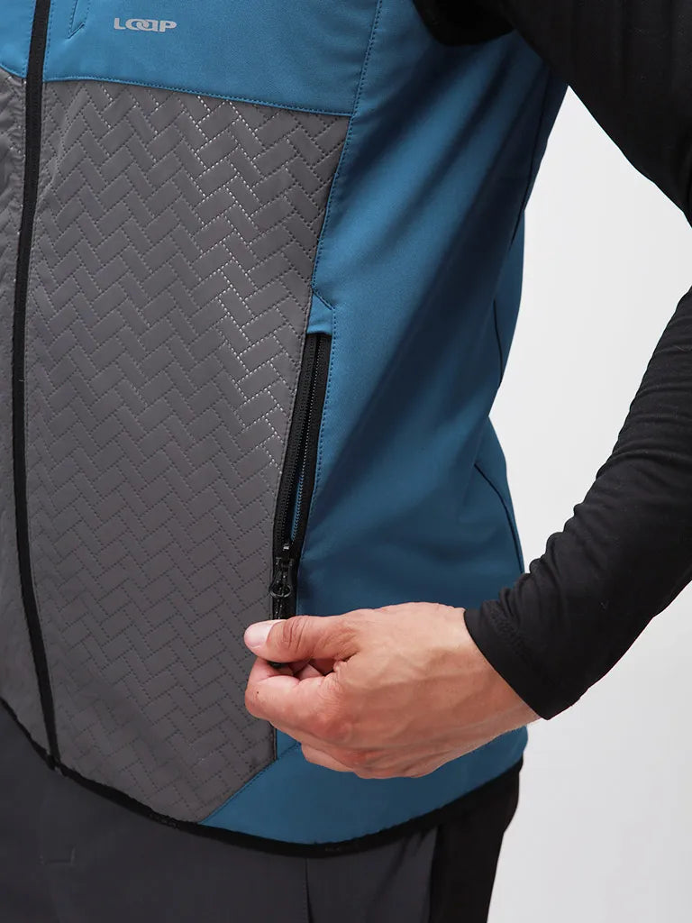 Chaleco de hombres azul oscuro XL - Elegante y cómodo