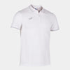 Polo shirt Joma Confort Ii White 2Xl