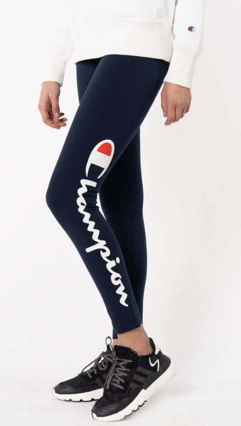 Women's Champion 7/8 Large Script Logo Leggings, Xs