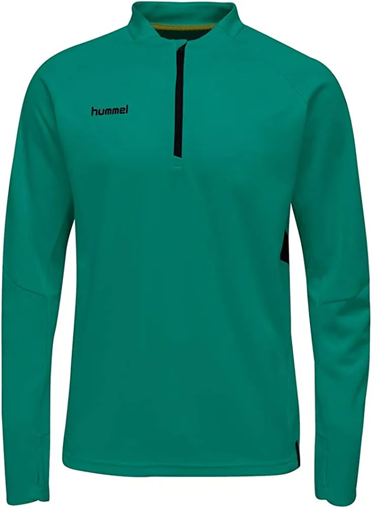 Sweatshirt na bhFear Hummel Tech Move leath zip glas m