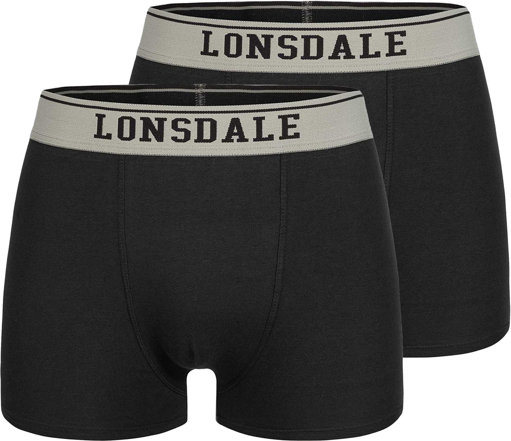 Men's Boxers Lonsdale Oxfordshire 2-Pack L