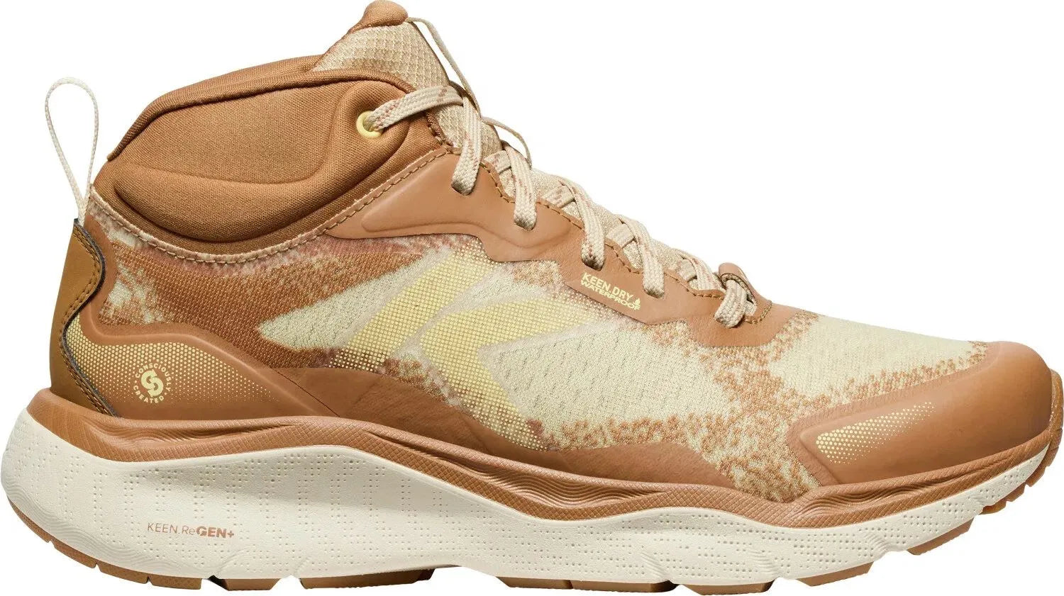 Damesschoenen Keen WMNS Leiki Mid WP Safari/Chipmunk Bruin 42