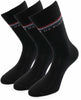 U.S. Socks Polo Assn. 3-Pack Black 43-46