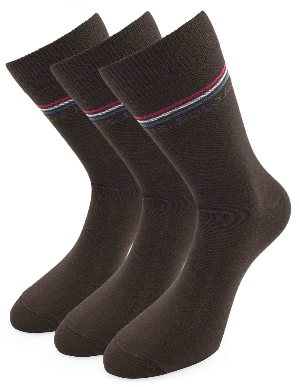 U.S. Socks Polo Assn. 3-Pack Braun 39-42