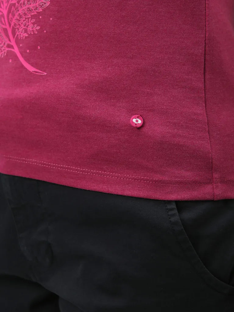 Dames Tanktop Loap Auli Pink Roze XS