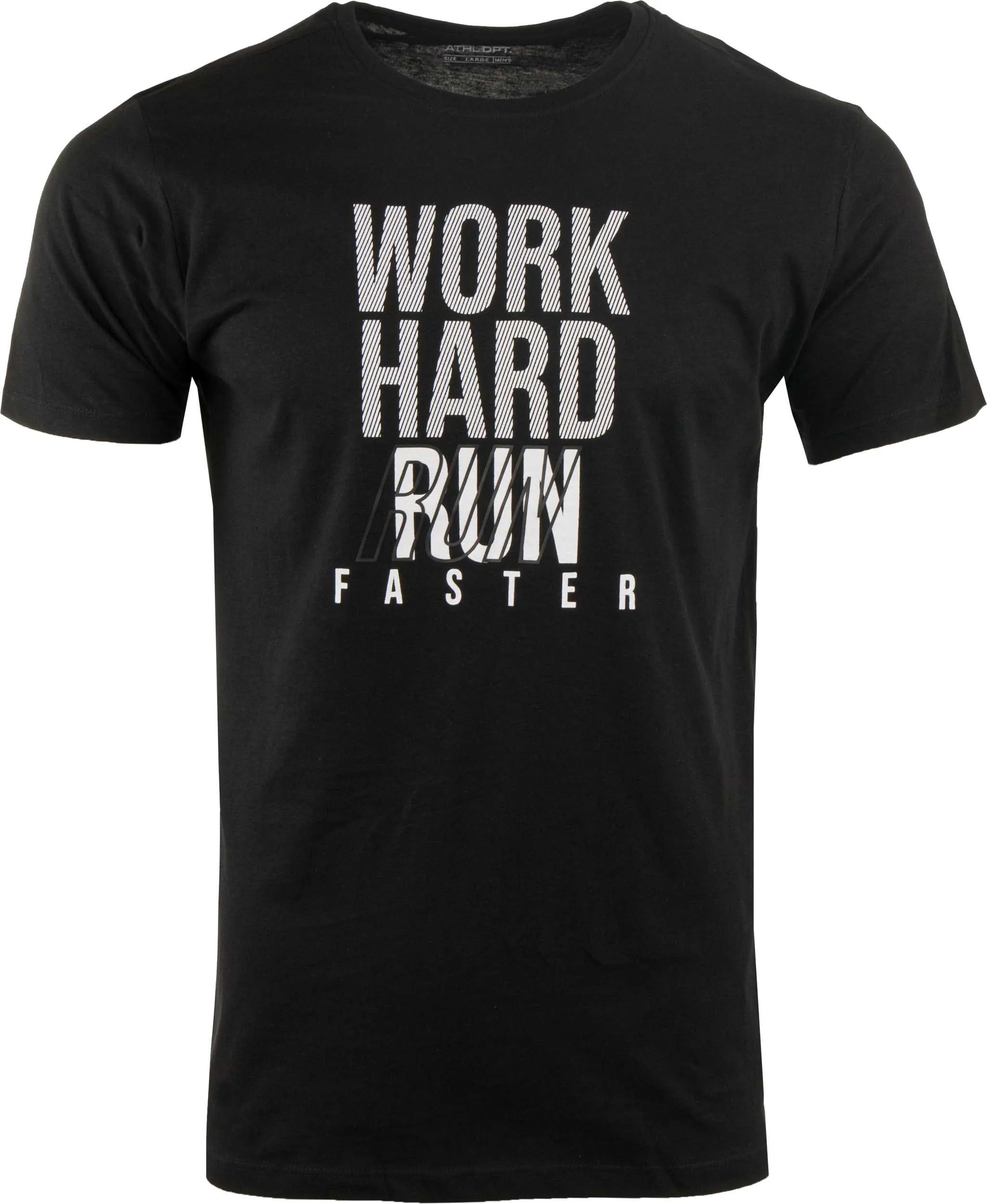 Zwart Heren t-shirt Athl. DPT Juri M - Sportief & Ademend