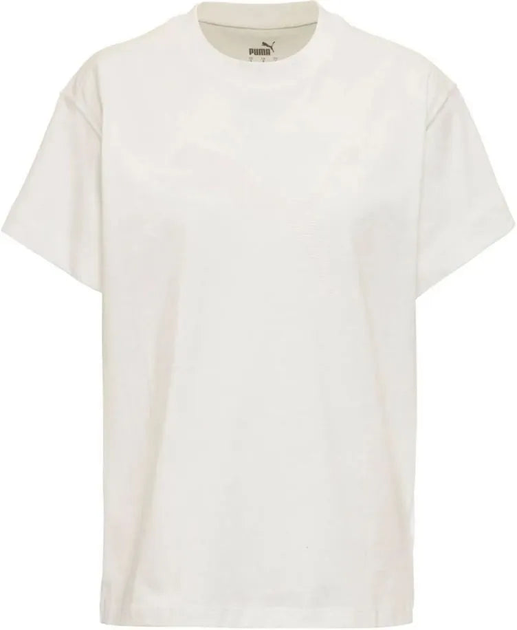 Puma dames t -shirt blanc l - coton doux et ajustement parfait