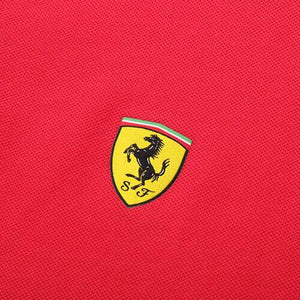 Ferrari SF FW Tricolore Polo Red Men