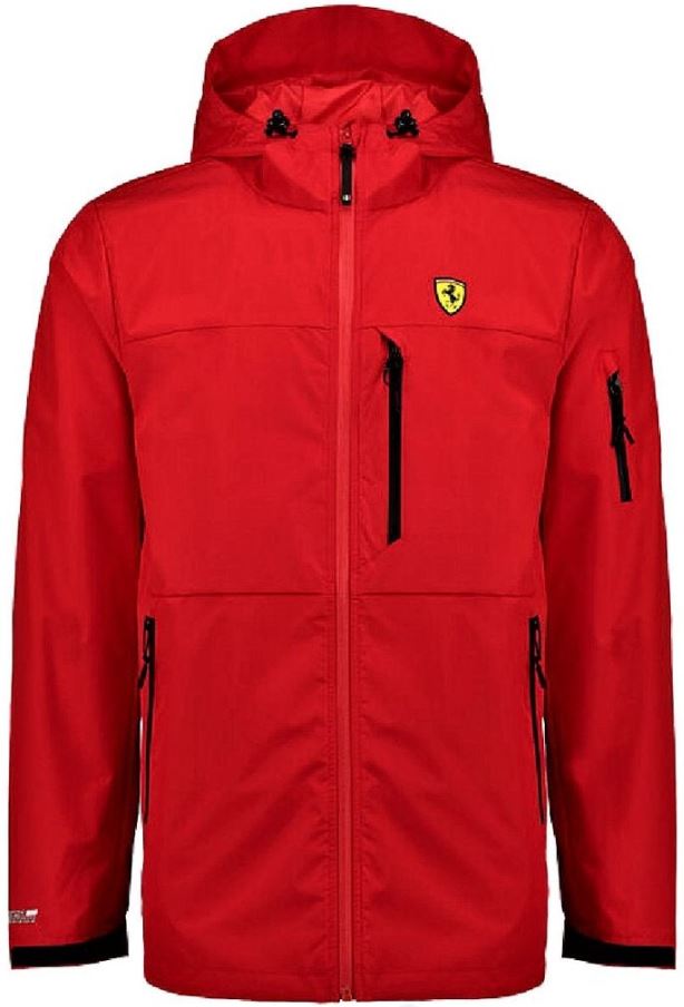 Men's Jacket Ferrari Men Rain Jacket Red M