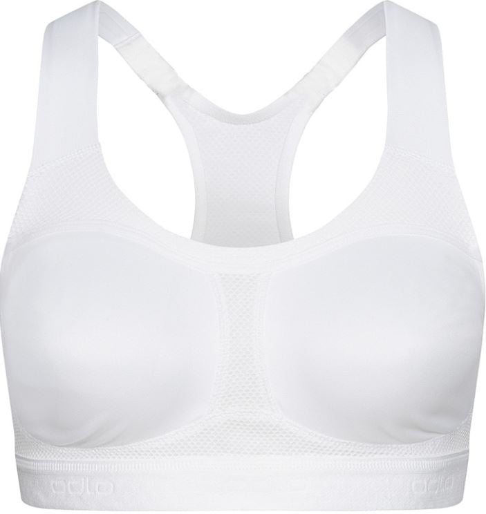 Women's Sports Bra Odlo High Ultimate Fit White 70B