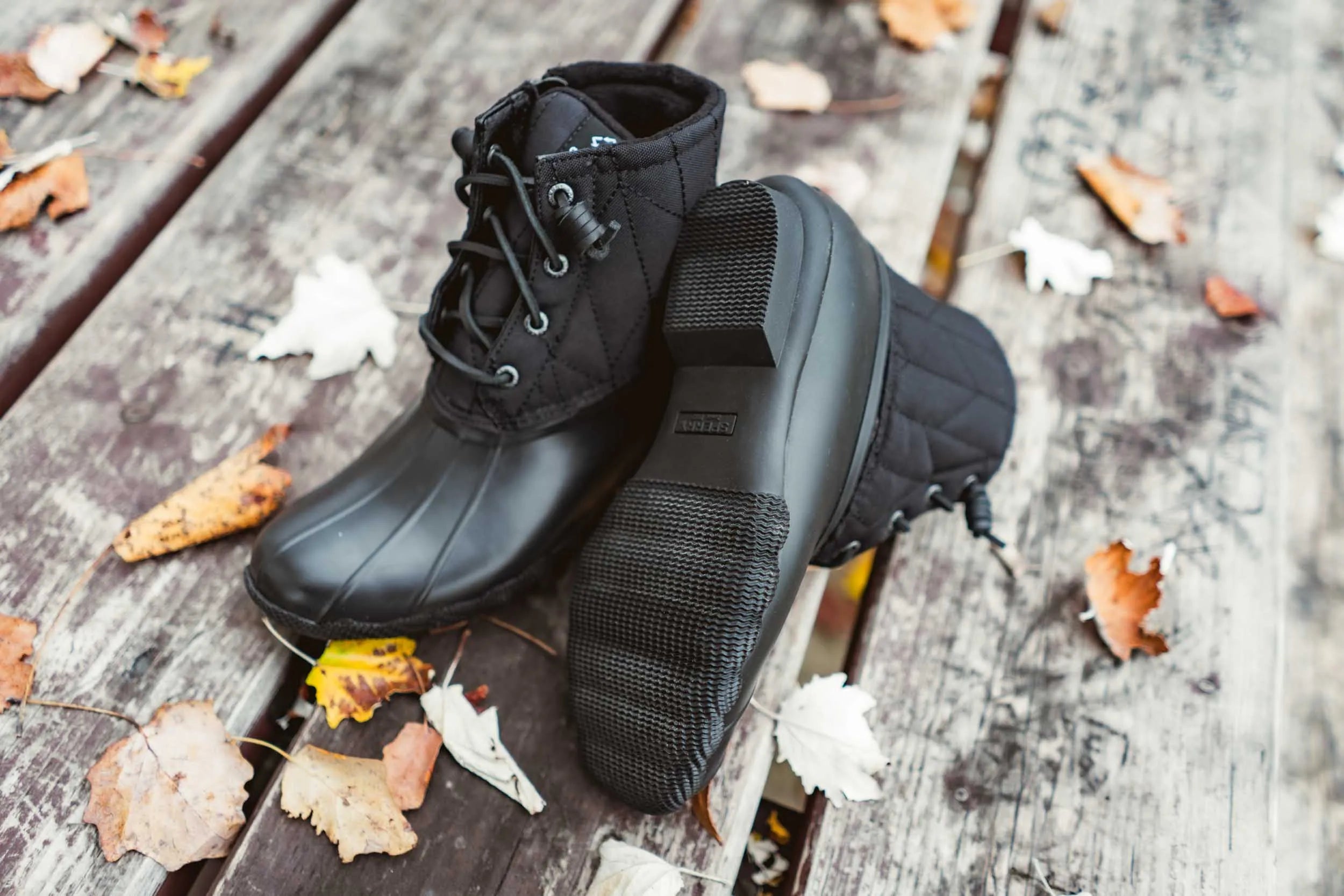 Kvinders vinterstøvler sperry wms saltvand sort 36