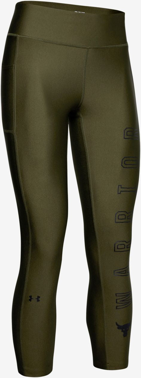 Women's Sports Leggings Under Armor Project Rock Warrior, Xs