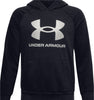 Children's Sweatshirt Under Armor Rival Fleece Hoodie Black 116-122