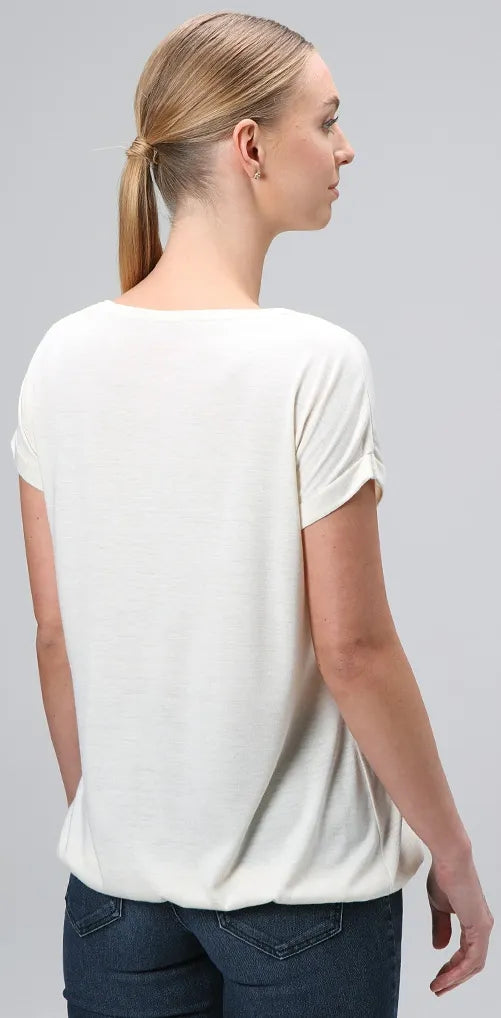 Ladies T -Shirt Loap Buda Whi l - Oddychający bawełniany design