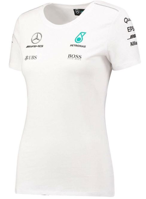 Mercedes Mamgp Rp Womens Driver Tee White, Xs