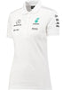 Women's Polo Mercedes Mamgp Rp Womens Polo White, Xs