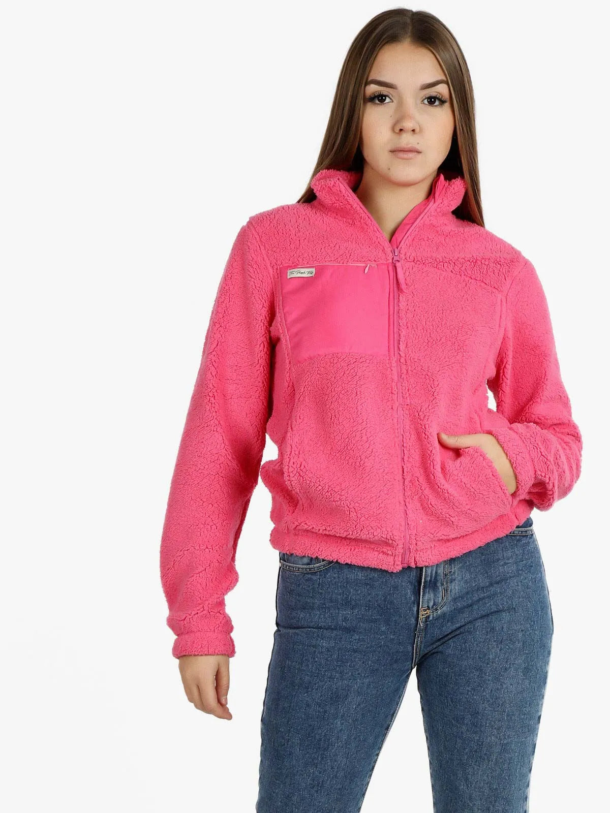 Mjuk fuchsia damer tröja 2xl - komfort & stil