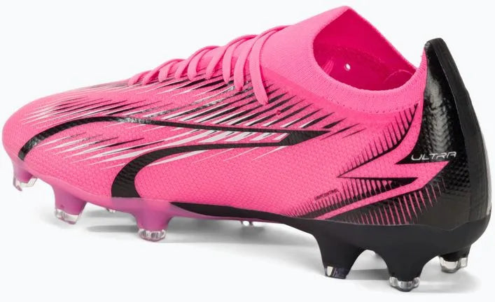 Buataisí Peile Puma Meaitseála Fir FG-AG Pink-Black-White Pink 41