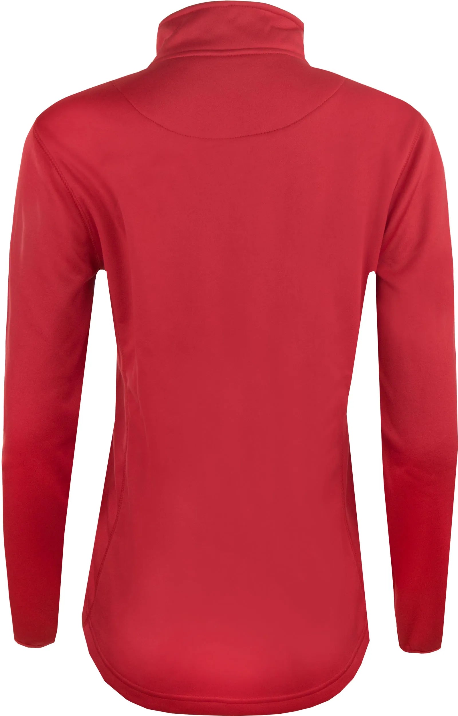 Playerlayer femminile 1/4 Zip Hoodie Scarlet Red, XS