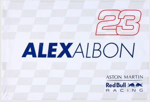 Flag Red Bull Amrbr Fw 90X60 Albon Flag White