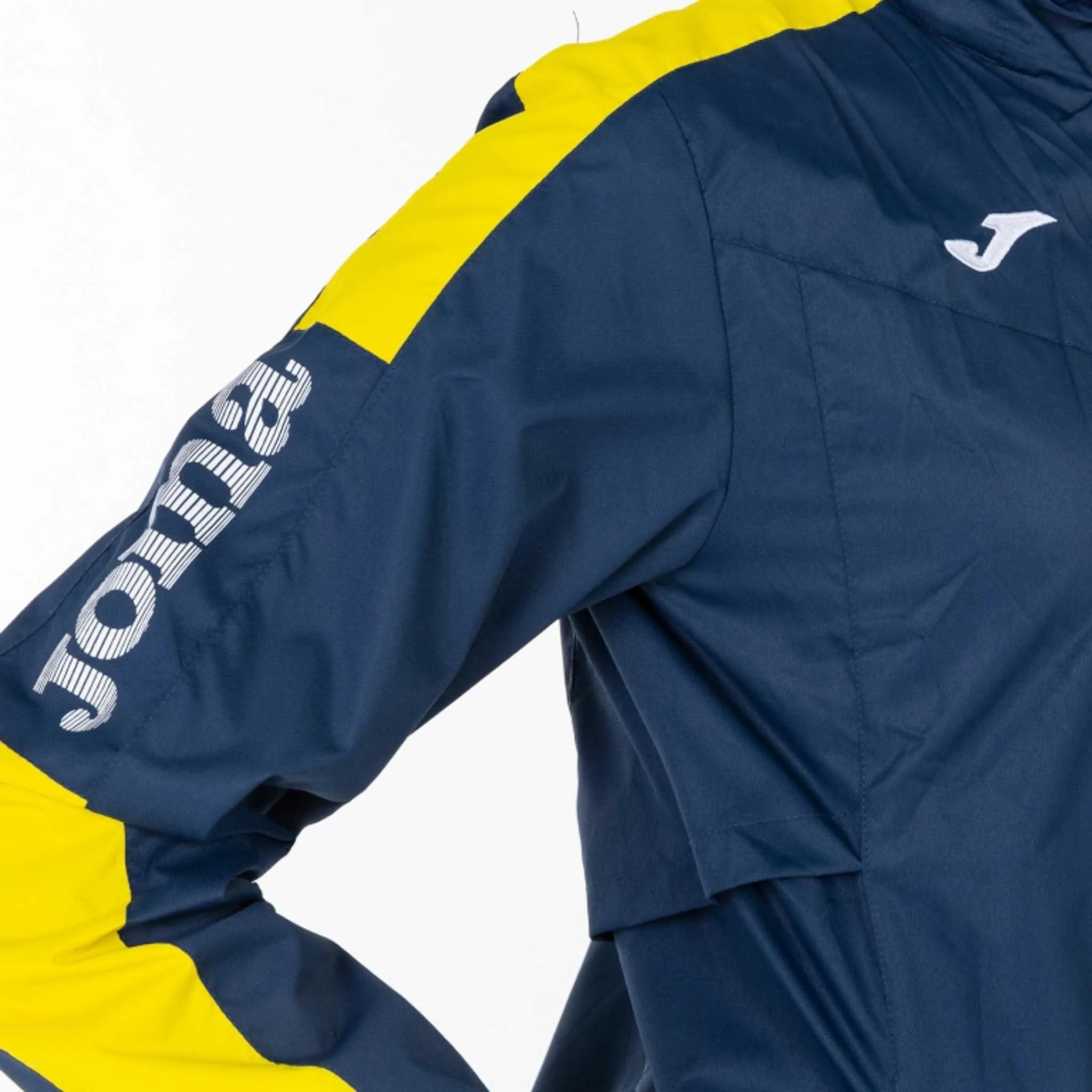 Women's jacket joma rainjacket championschip iv navy-yellow blue xl