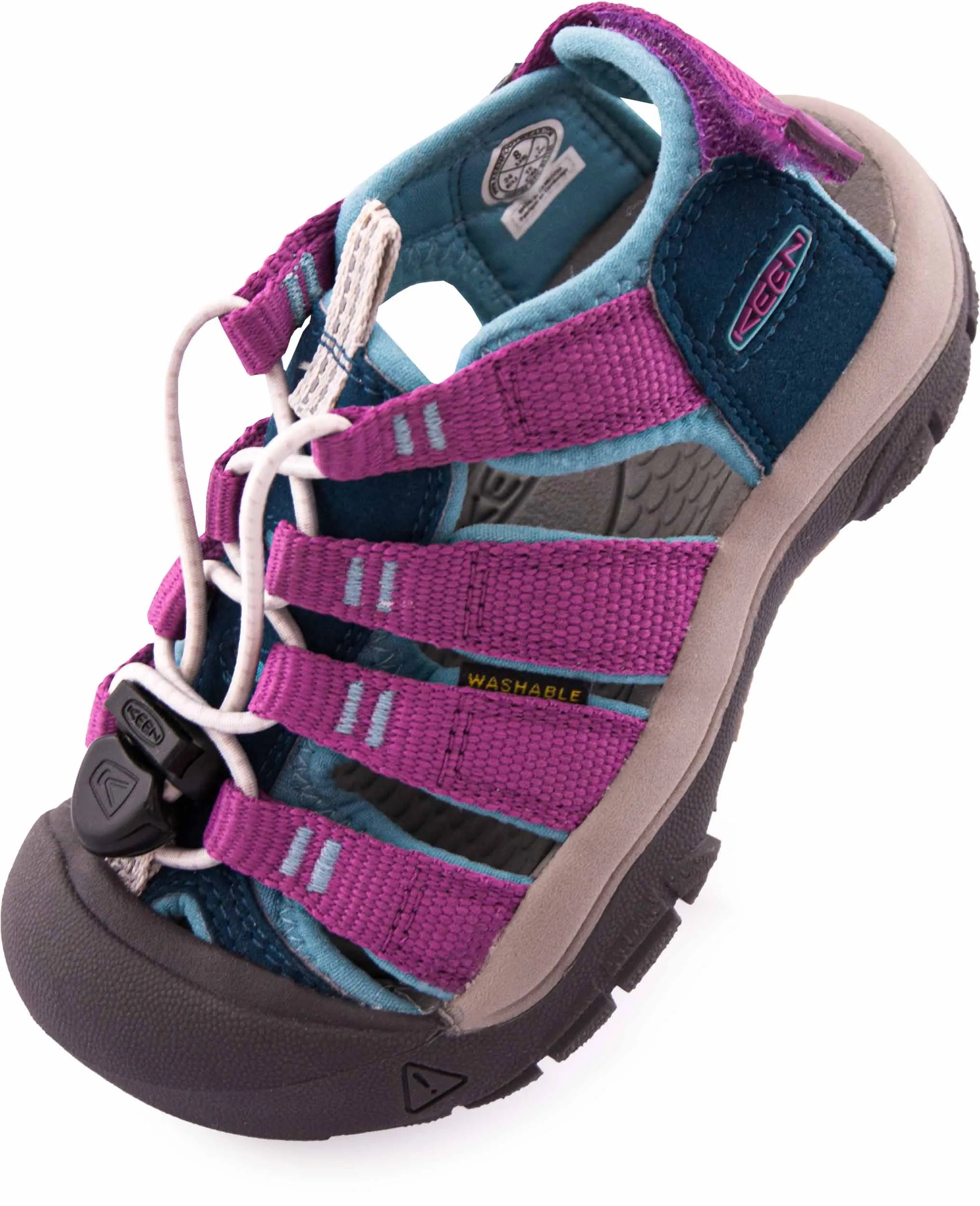 Keen jr newport boundless legion blue/willowherb purple 24