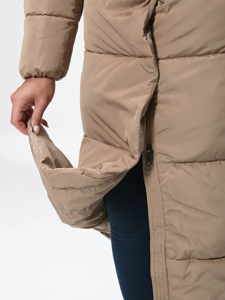 Jacheta pentru femei LOAP Tamara Brown XL - Warm & Water -Reretotant