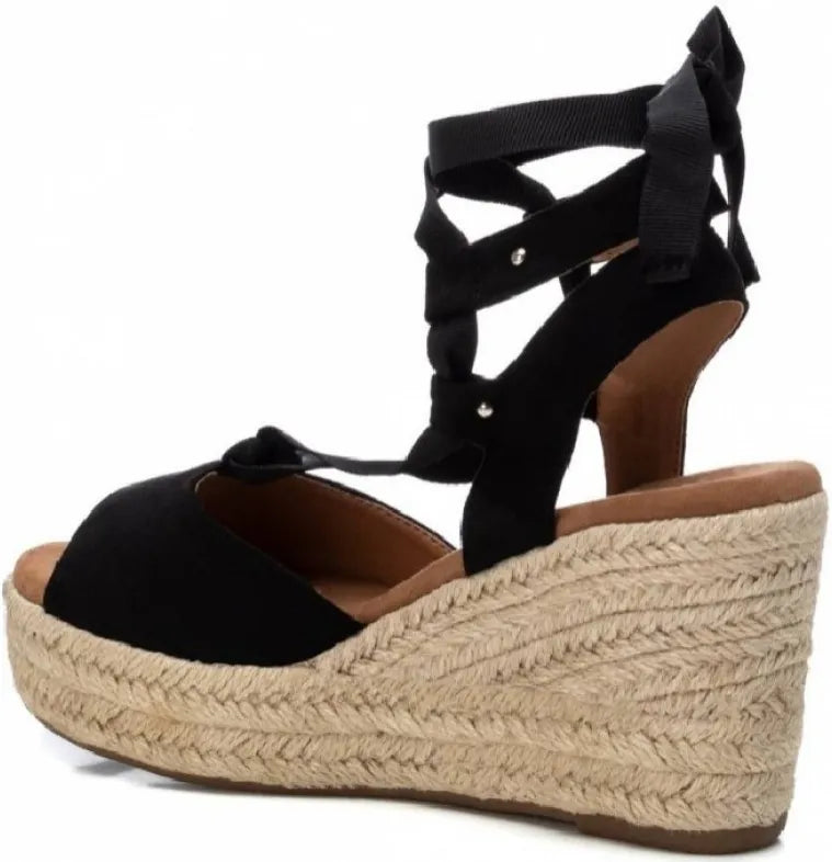 Zwarte Leren Dames Sandalen Maat 40 - Elegant & Comfortabel