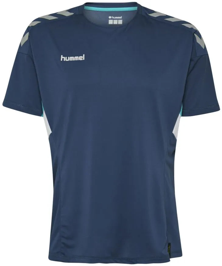Hummel Tech Move Jersey Marine L - T -shirt dos homens respiráveis