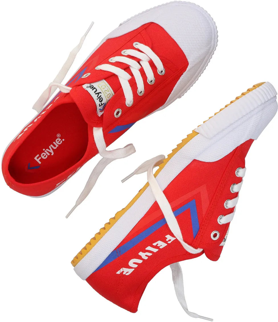 Feiyue Jr Canvas Kinderschuhe rote Größe 31