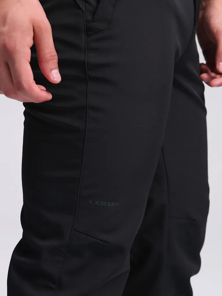 Vindtæt softshell bukser mænd 2xl - loaf lupran