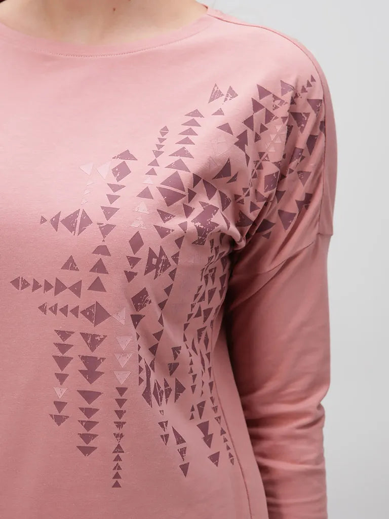 T-léine na mBan Loap Abvera Pink, XS