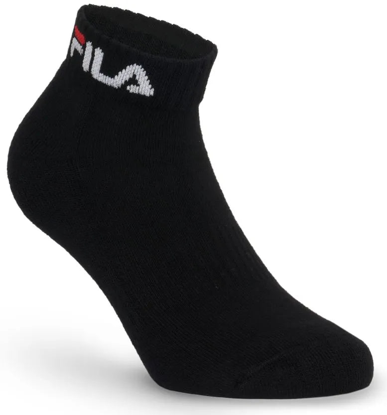 FILA SOCKS Black di alta qualità da 2 pacchetti 35-38