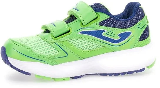 Joma Valy Jr 2211 Zapatos para niños - Verde/Azul, Tamaño 32