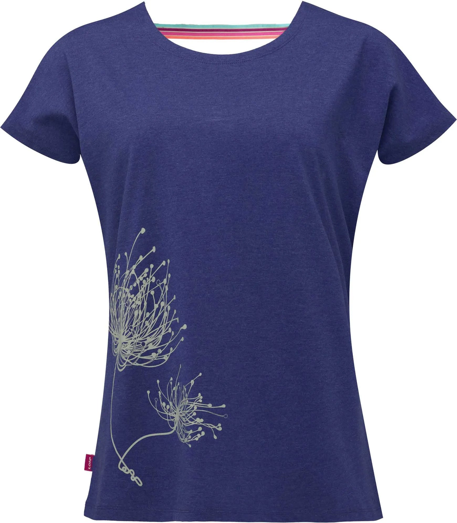 Dames t-shirt loaf aumara blauw blauw m m