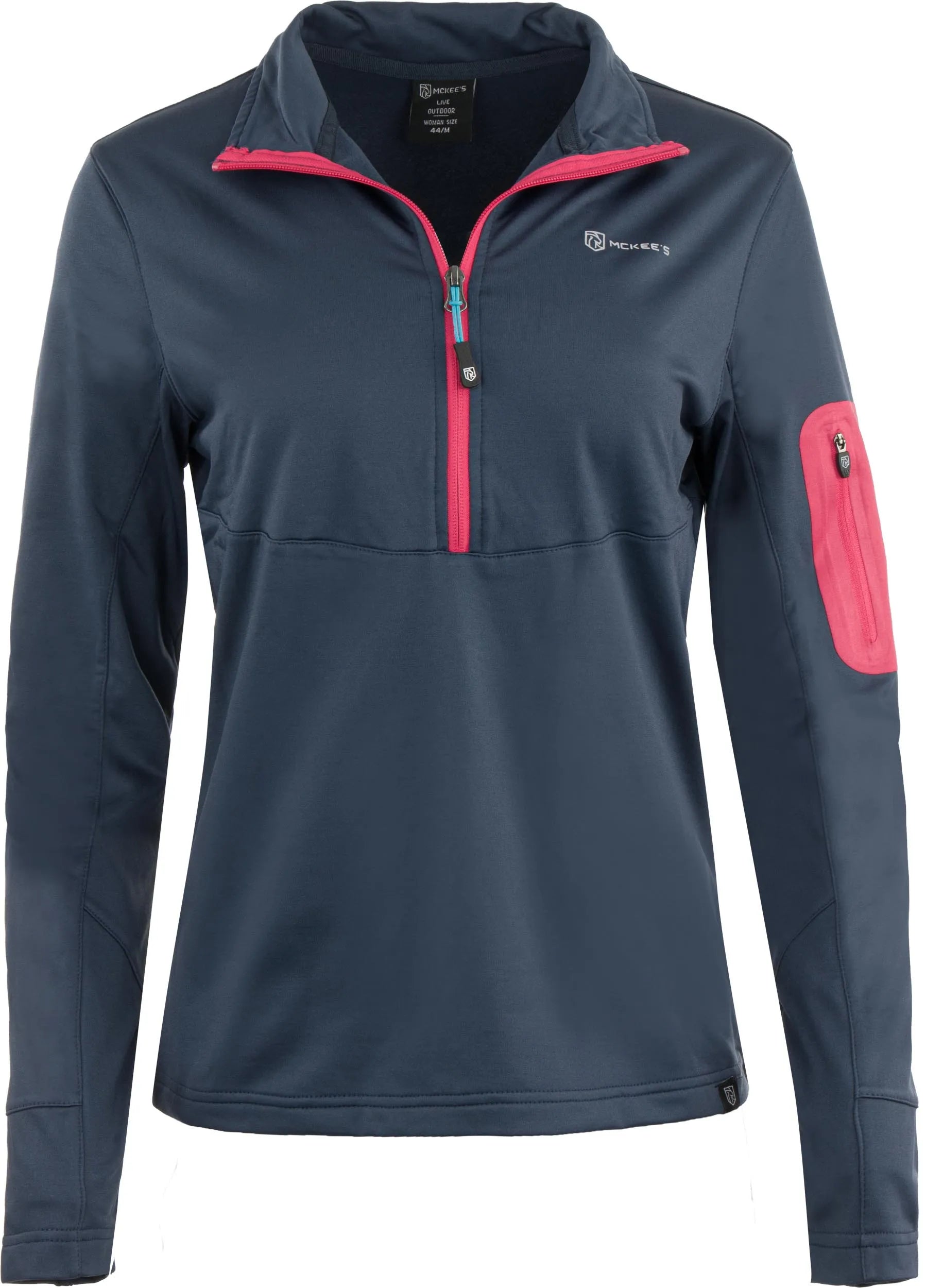 Ladies mikina McKees Karjiang Dusty Blue - velikost m