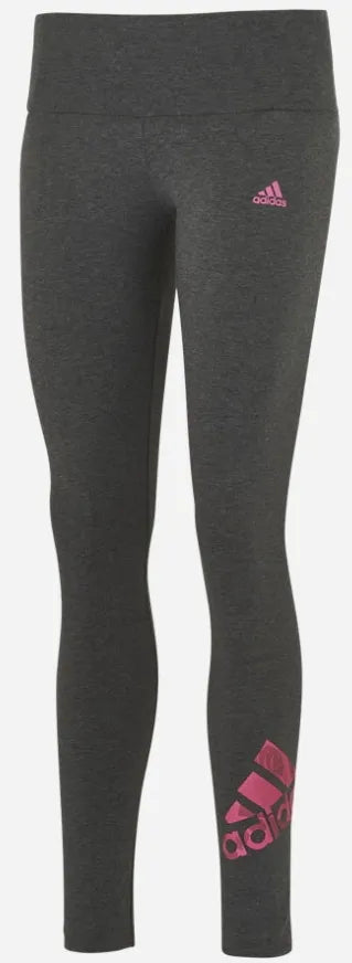 Leggings de mujer adidas wms tig tig gris oscuro, xs
