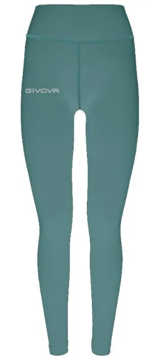 Kvinnors sport leggings givova grundläggande bensingrön XL