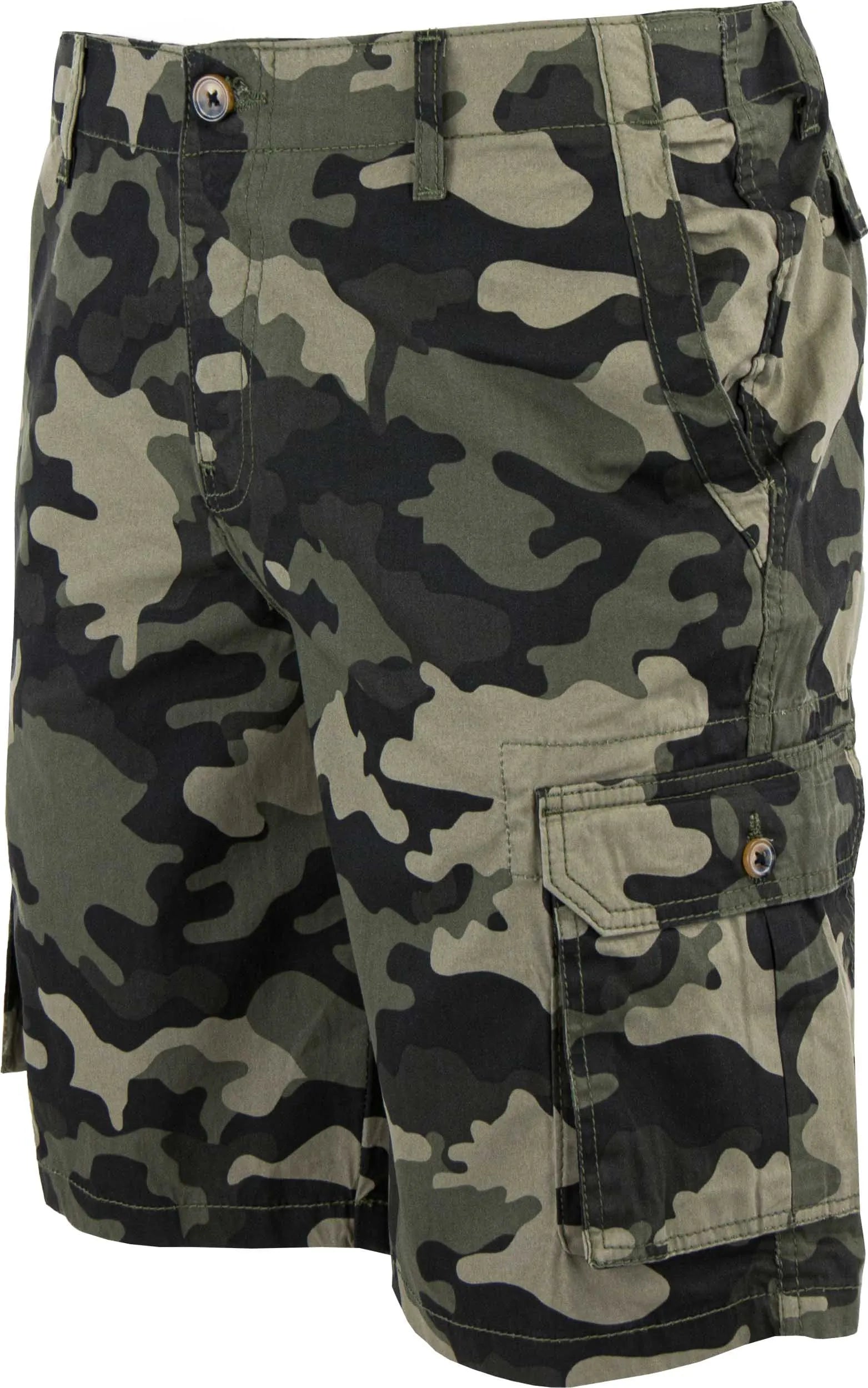 Men's shorts the people rep. nihil camouflage green 46