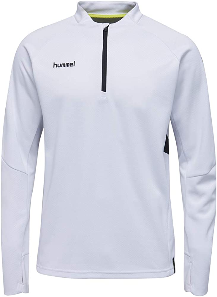Férfi kapucnis pulóver Hummel Tech Move Half Zip White, S