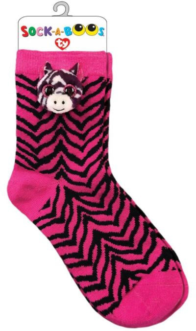 Children's Socks Ty Fashion Socks Zoey Zebra 3D, 27-30