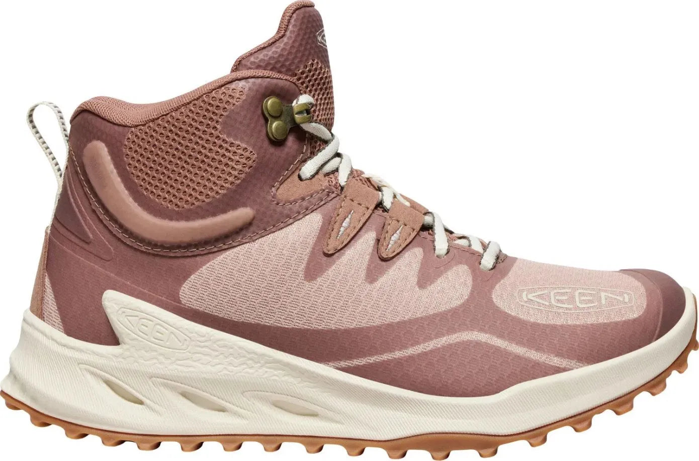 Damesschoenen Keen WMNS Sionic Mid WP Warm Taupe/Birch Lichtbruin 37.5