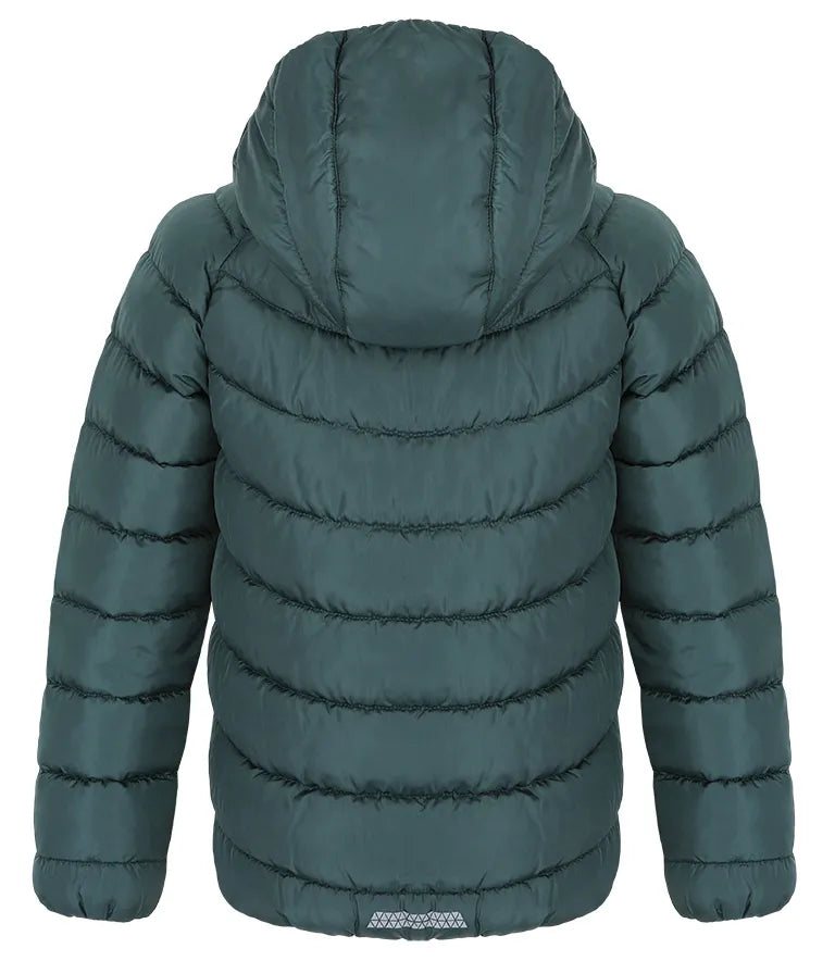 KINDERJACK DONKERGROEN 112-116: cálido y retotend de agua