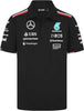 Mercedes AMG Petronas F1 2024 Men's Team Polo Shirt Black