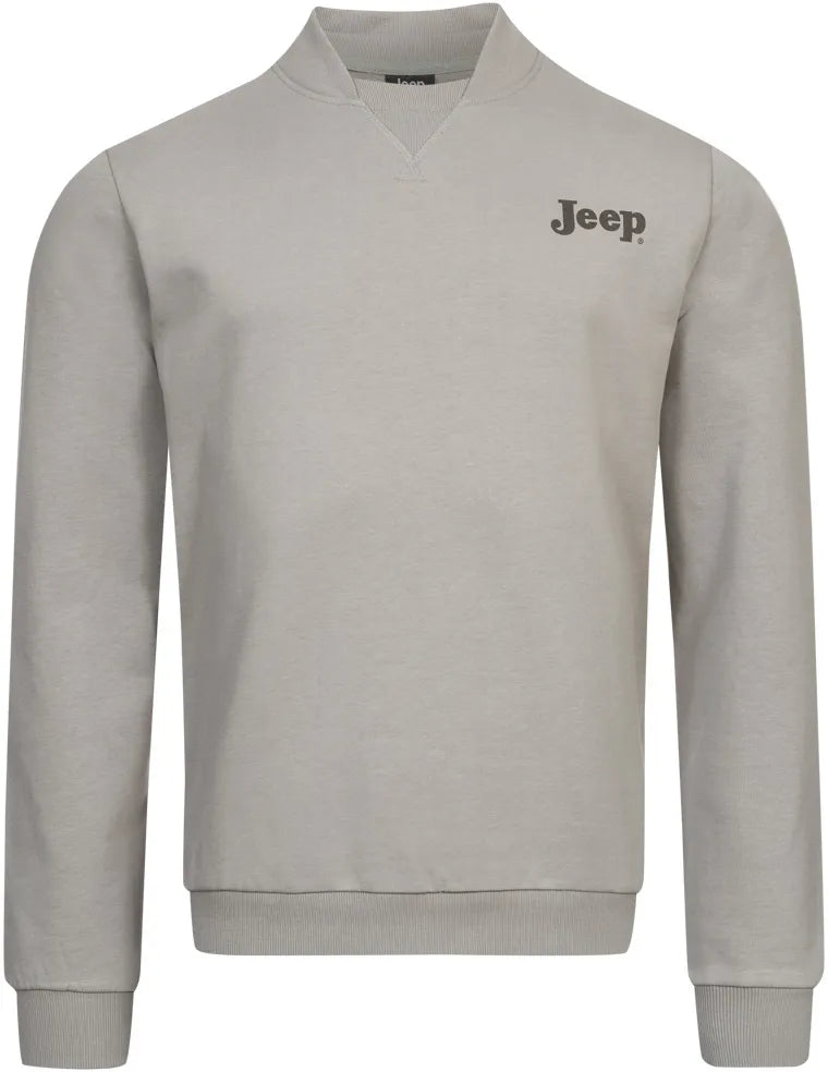 Jeep Men Bomber Nek Sweatshirt L - Comfort & Style