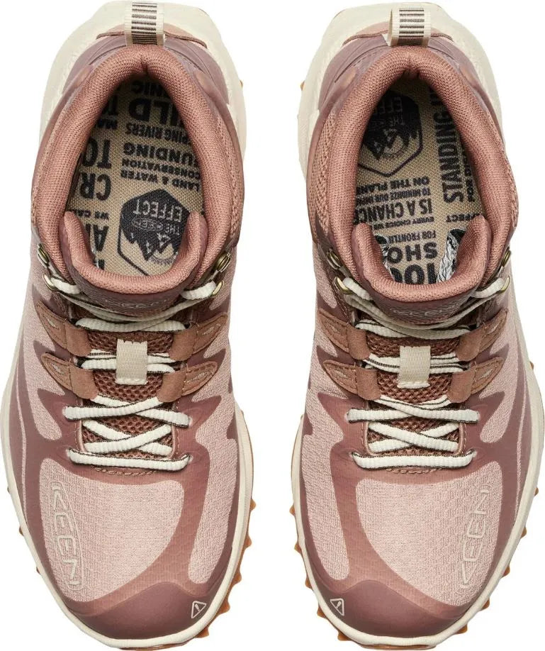 Damesschoenen Keen WMNS Sionic Mid WP Warm Taupe/Birch Lichtbruin 37.5