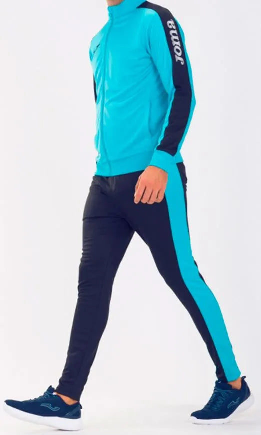 Joma Academy III Tracksuit Fluor Turquoise/Dark Navy